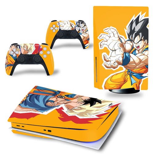 PS5 Disk Version For Sony PS5 Disk Wraps Dragon Ball Skin Stickers Cartoon - Bild 10 von 44