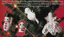 LAND OF ENCHANTMENT ANGEL SNOWMEN  BIRD CHRISTMAS CROCHET PATTERN INSTRUCTIONS