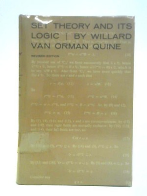 Set Theory and its Logic (Willard van Orman Quine - 1969) (ID:17930)