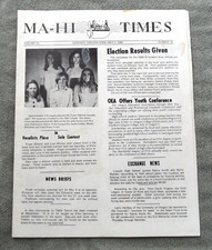 orig. May 2, 1969 Ma-Hi Times STEVE PREFONTAINE 8:41.5 Two-Mile H.S. Record