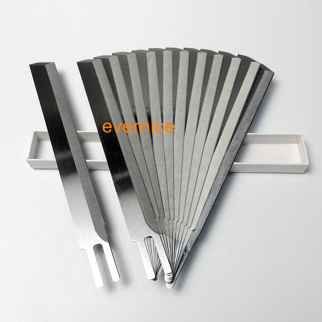 12 Pcs 13" Knife Blades For Eastman Straight Cutting Machine eBay