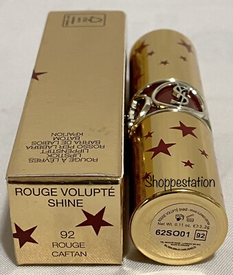 Yves Saint Laurent Rouge Volupte Shine Oil In Stick Shade 92 ROUGE
