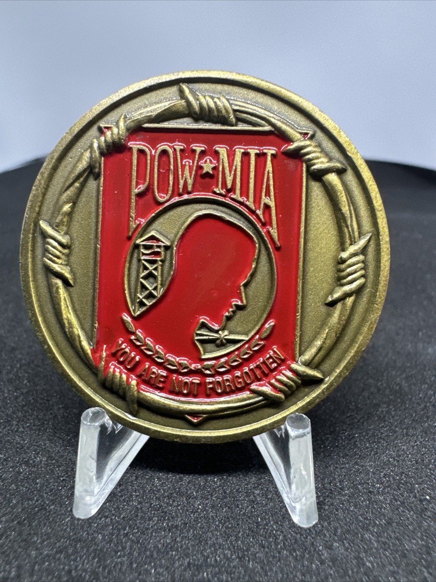 POW-MIA 10 YEARS OF DEDICATION CHALLENGE COIN | eBay