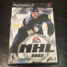NHL 2002 - PlayStation 2 EA Sports PS2 Blue Disc w/ Game Manual