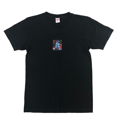 supreme Tシャツ　激レア Supreme Cyber Tee Shirt Mens Size Medium Black SS17 2017 F**K Off