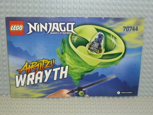 LEGO® Ninjago Bauanleitung 70744 Airjitzu Wrayth Flyer ungelocht B1124