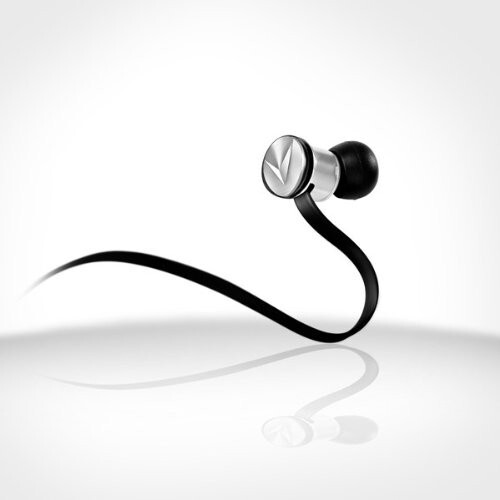 Velodyne vPulse Black In-Ear Headphones with Inline Microphone - Picture 1 of 8