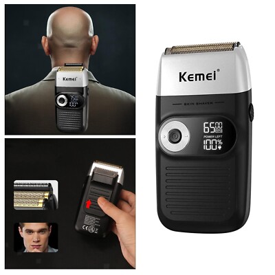 Men's USB Electric Shaver Trimmer Razor Rechargeable Shaving Machine Great Gift
