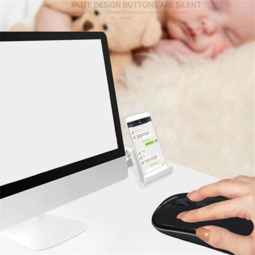 Wireless Optical Mice Games LED Slim RGB Mouse For PC Computer Laptop USH - Picture 9 of 12