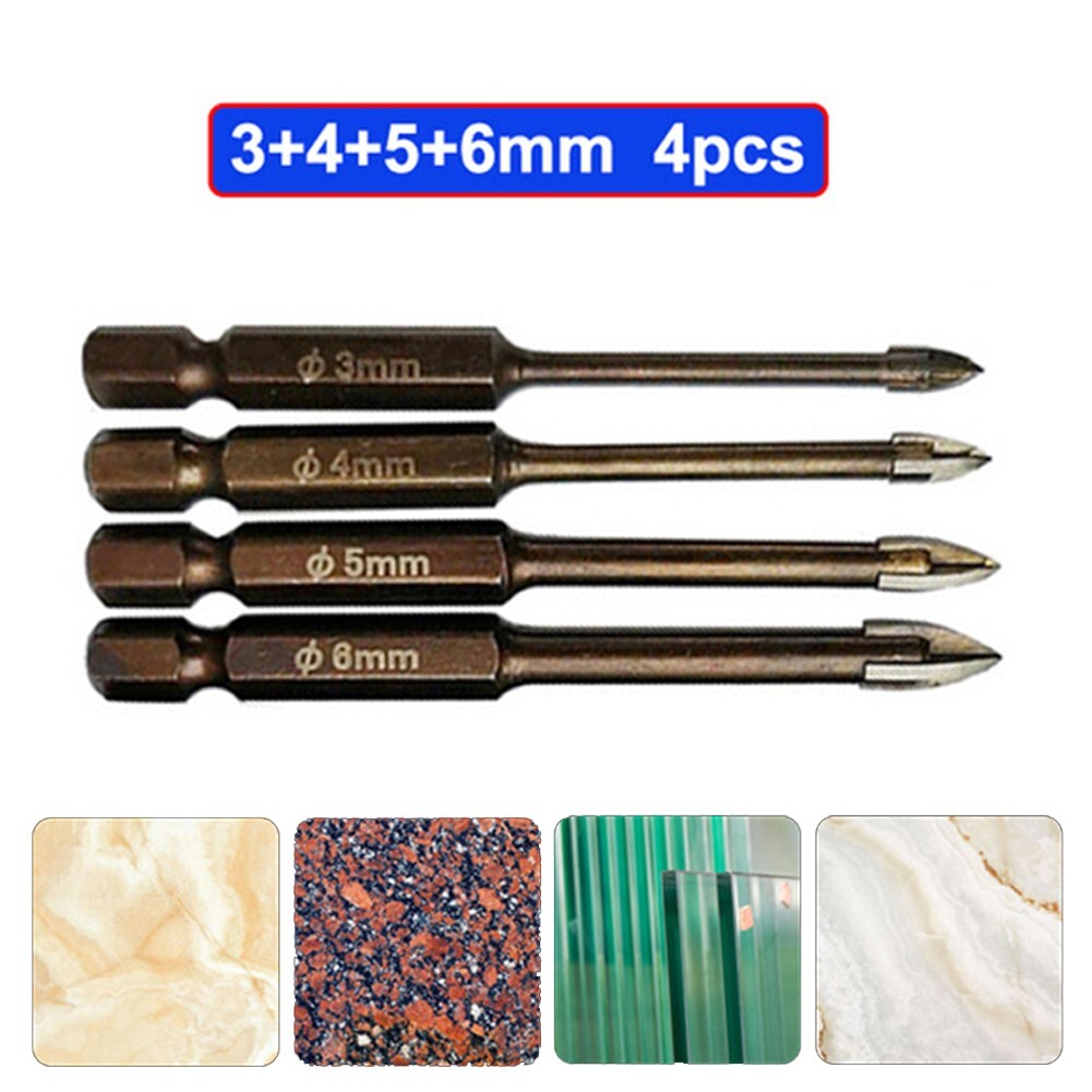 Professional Tungsten Carbide Glass Drill Bits for Long lasting