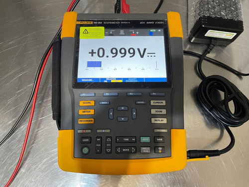 Fluke 190-062 60 MHz 2,5 Gs Oszilloskop Scopemeter Serie III unbedingt lesen ! - Bild 4 von 22