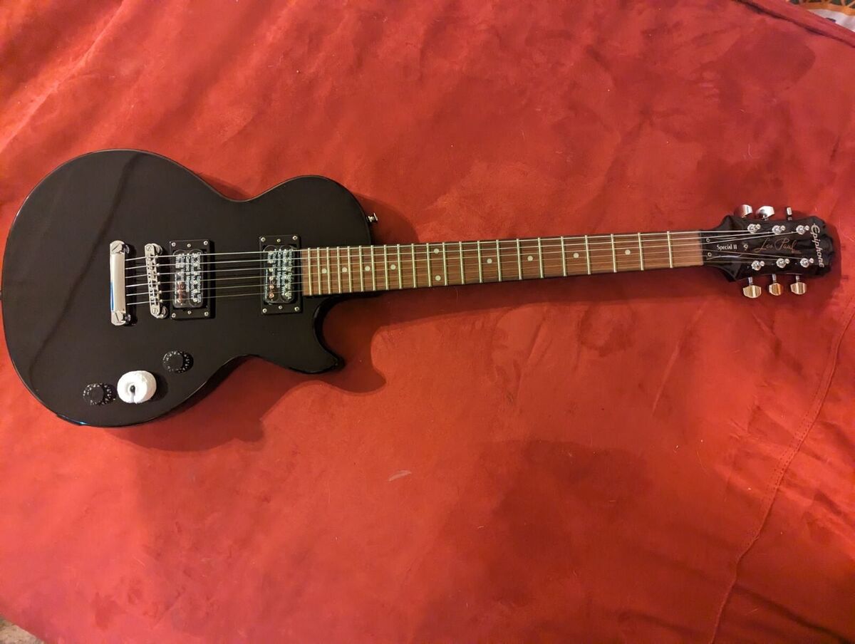 Epiphone Les Paul Special ii 2 Solid Black - 6 String | eBay Epiphone Les Paul Special ii 2 Solid Black - 6 String | eBay