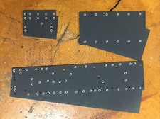 Fender Style 6G6B Blonde Bassman Eyelet Fiberboard Set Tube Vintage Amp Part USA