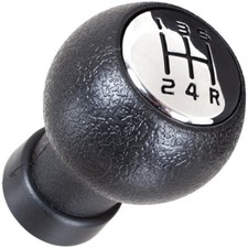 Für Suzuki SX4 Swift III Fiat Sedici Schaltknauf Knauf Schwarz Chrom 5-Gang