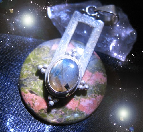 Halskette 4 ELEMENTARMEISTER Geschenke Coven of Cassia4 Metaphysisch - Bild 2 von 2