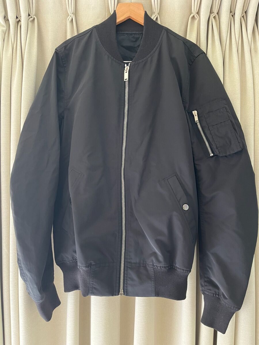 Rick Owens Flight Bomber Jacket Mainline Size 48 Classic | eBay Rick Owens Flight Bomber Jacket Mainline Size 48 Classic | eBay