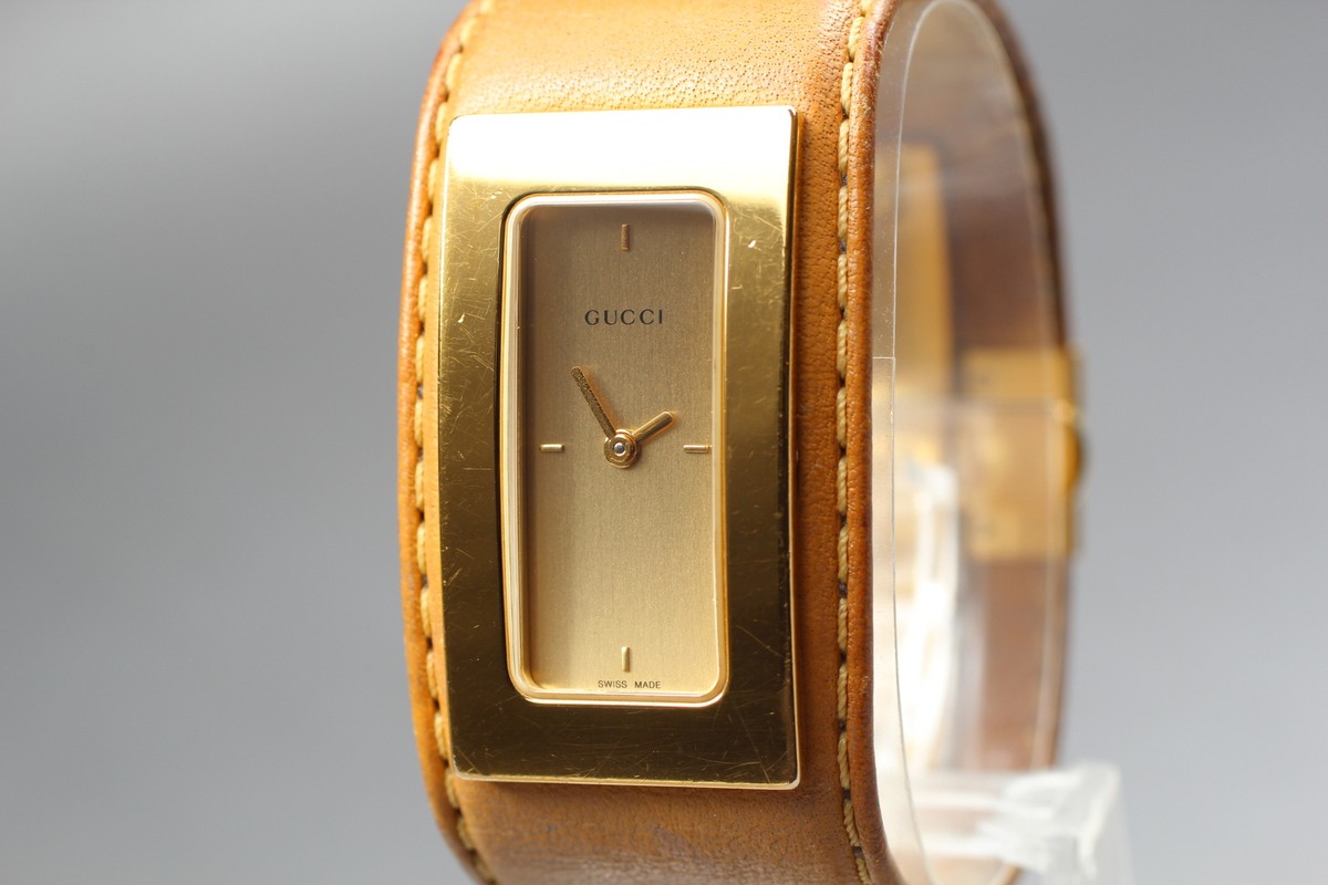 GUCCI ブランドクォーツ時計　レザー　ブラウン　7800S GUCCI ブランドクォーツ時計 レザー ブラウン 7800S GUCCI