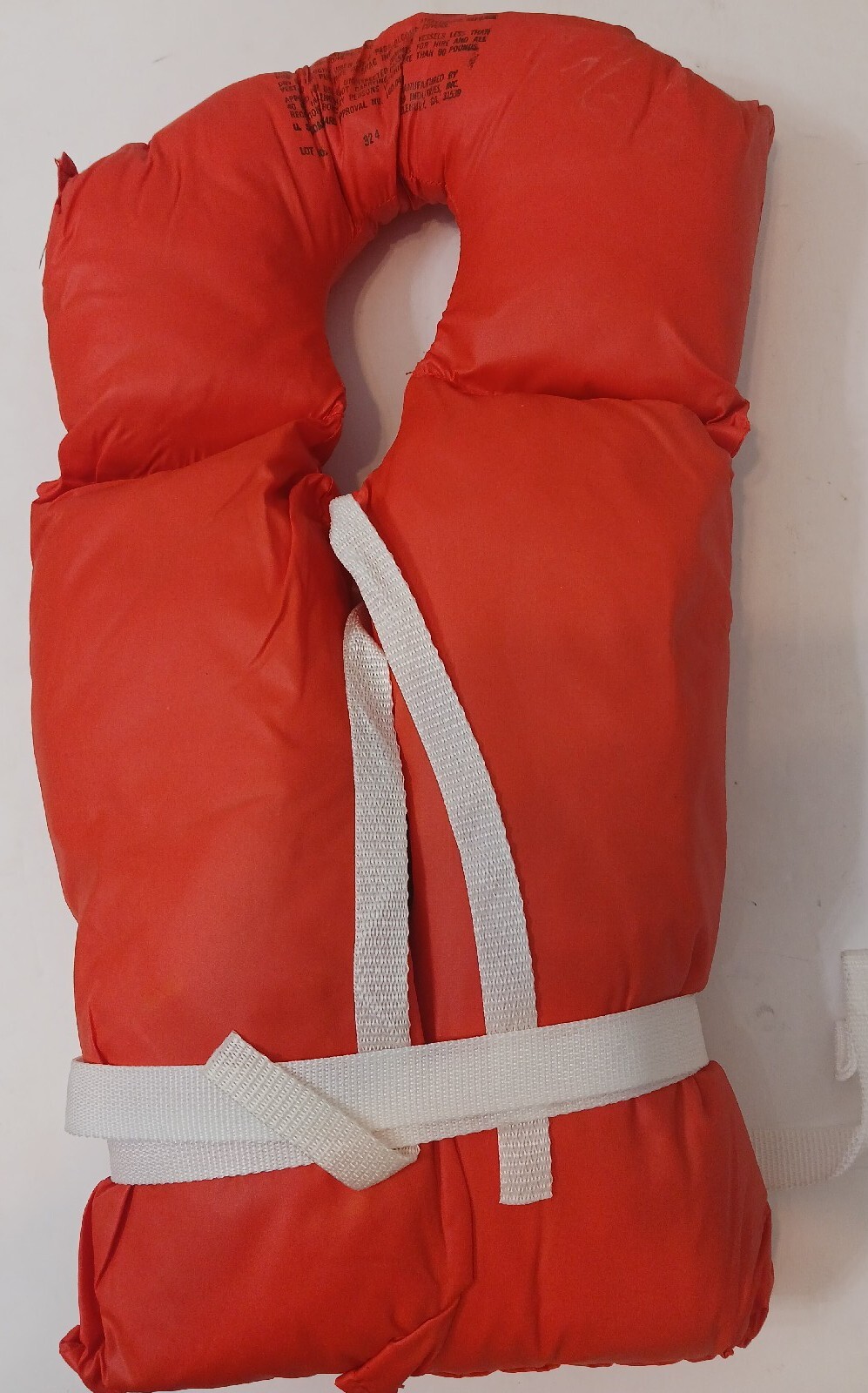 BOKA Vintage Life Preserver Life Jacket Type II AK1 Personal Flotation