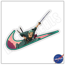 One Piece Roronoa Zoro Anime Manga Window Bumper Sticker Decal "Size: 5in"