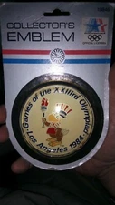 Olympics Collectors Emblem Games XXIII Los Angeles 1984 Eagle Torch Cal Custom