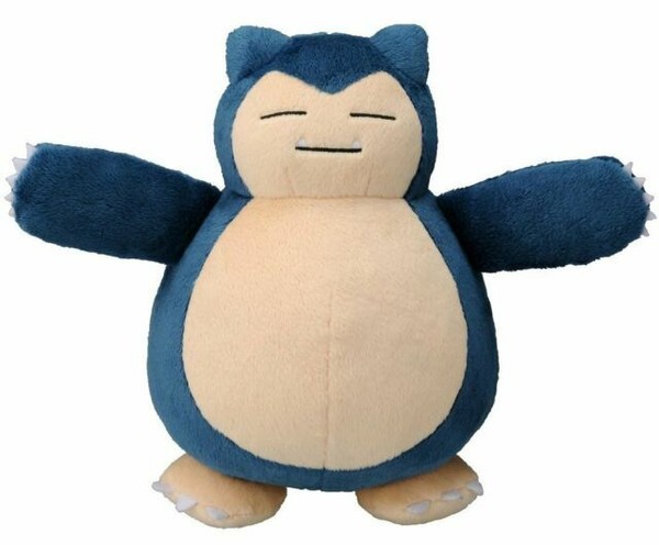 tomy snorlax plush