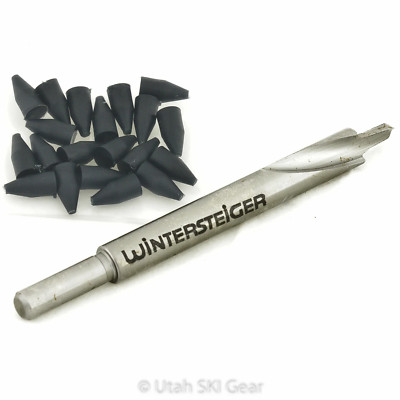Wintersteiger Drill Bits - 3.6 x 7.5mm for Youth Ski Mounting and 25 Hole Plugs