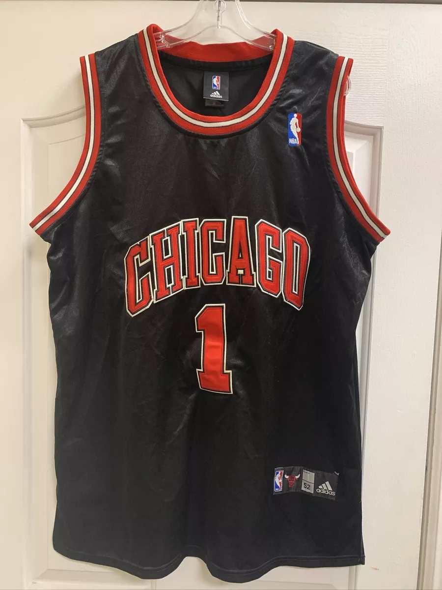 Rare Vintage Authentic Adidas NBA Chicago Bulls Men Basketball