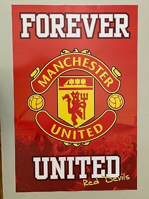 MANCHESTER UNITED,FOREVER UNITED, RED DEVILS,FOOTBALL, AUTHENTIC
