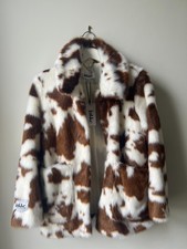 Jakke Size 12 Faux Fur Jacket . Statement Piece. Festival. New With Tags