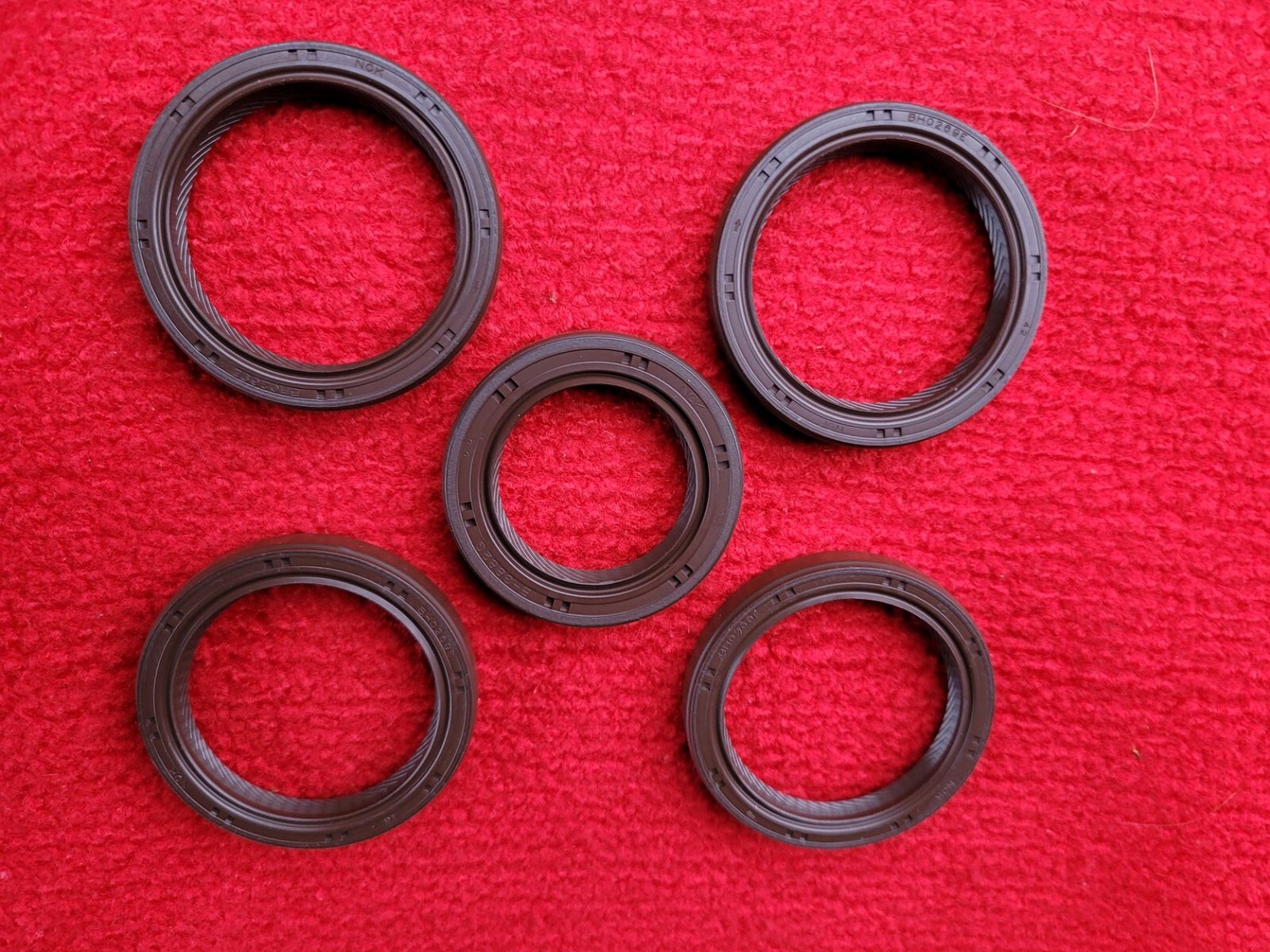 Subaru Cam + Crank Oil Seals Kit Dual AVCS STi 200821 / Legacy GT 2010
