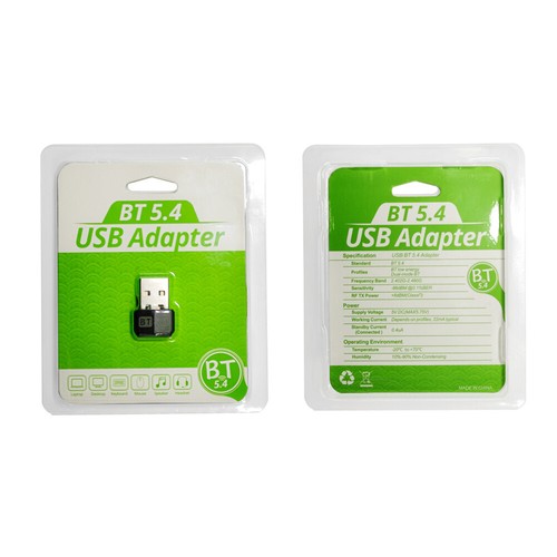 Wireless Bluetooth-Compatible 5.3 Dongle Adapter Driver-Free USB Transmitter - Afbeelding 10 van 12