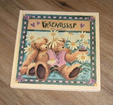 A Record Book FRIENDSHIP keepsake album memories TEDDY BEARS Friends Forever