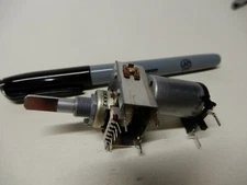 Alps? Motorized Potentiometer Dual Pot 50K Audio Taper? 3-6 VDC Motor?