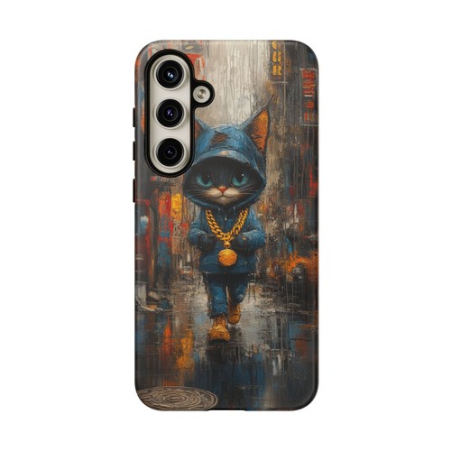For iPhone | Samsung Galaxy | Pixel Phone Case - Cat Hoodie Big Kitty City - 第 153/246 張圖片