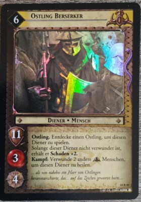 Ostling Berserker 10R40 - Rare Foil Lord of the Rings TDC