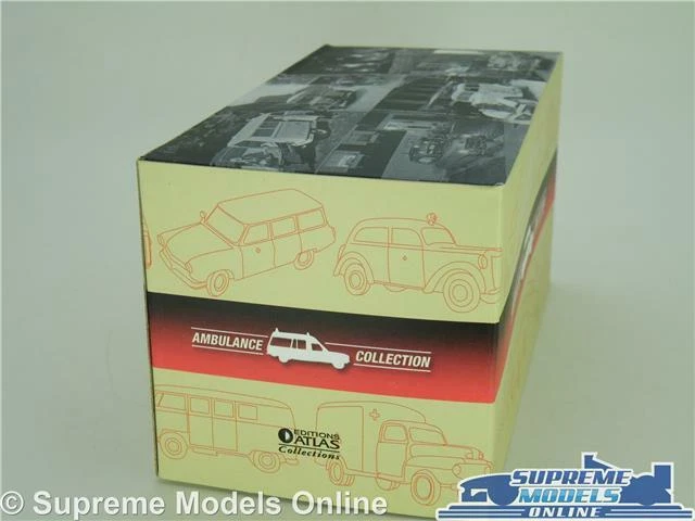 FURGONETA MODELO AMBULANCIA CITROEN TIPO H ESCALA 1:43 IXO ATLAS 7495008 COLECCIÓN K8 Foto 4 de 4