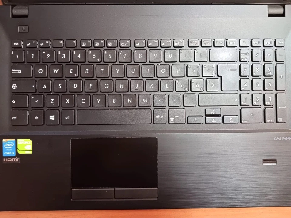 Asus Pro Essential PU551LA, Intel Core i5, Nvidia GEFORCE 820m, SSD da 500 Gb - Immagine 2 di 4