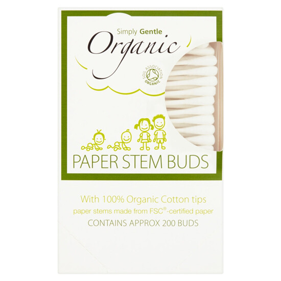 Simply Gentle Organic Cotton Buds - Pack Of 200 - Image 2