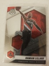 2020-21 Panini Mosaic Basketball Card  #93 Damian Lillard  Portland Trailblazers