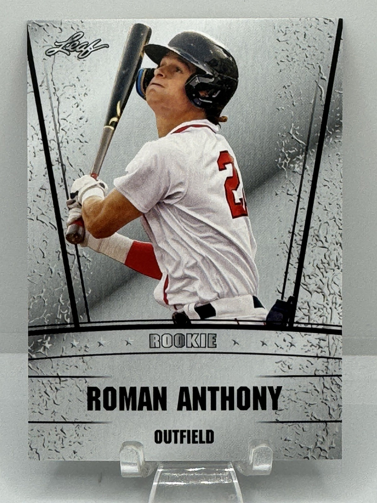 2023 Leaf Draft Rookie Roman Anthony RC #RS-74 Boston Red Sox Baseball Card