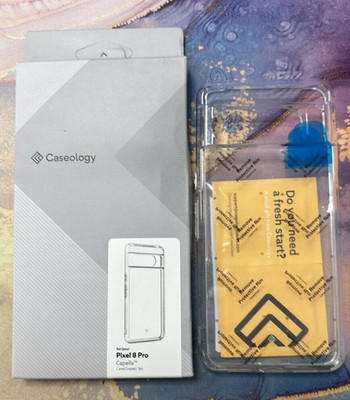 Caseology Google Pixel 8 Pro ACS06333 Hülle Clear Grip Schutzhülle