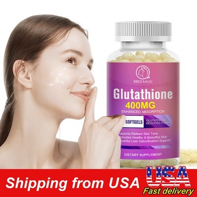 L-Glutathione - Featuring Glutathione 400 mg 120 Capsules