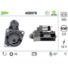 VALEO 458978 Starter f&uuml;r ALFA ROMEO FIAT 51810267 2,5 KW