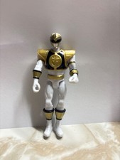 MIGHTY MORPHIN POWER RANGERS BANDAI LEGACY TOMMY WHITE RANGER 5” FIGURE