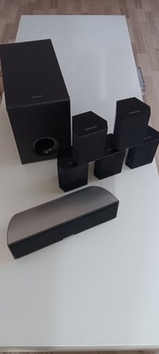 Funktionstüchtiges passives Samsung Surround System / Sony Subwoofer