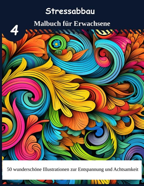 Malbuch FüR Erwachsene 50 Seiten, Achtsamkeit, Entspannung, KreativitäT-image