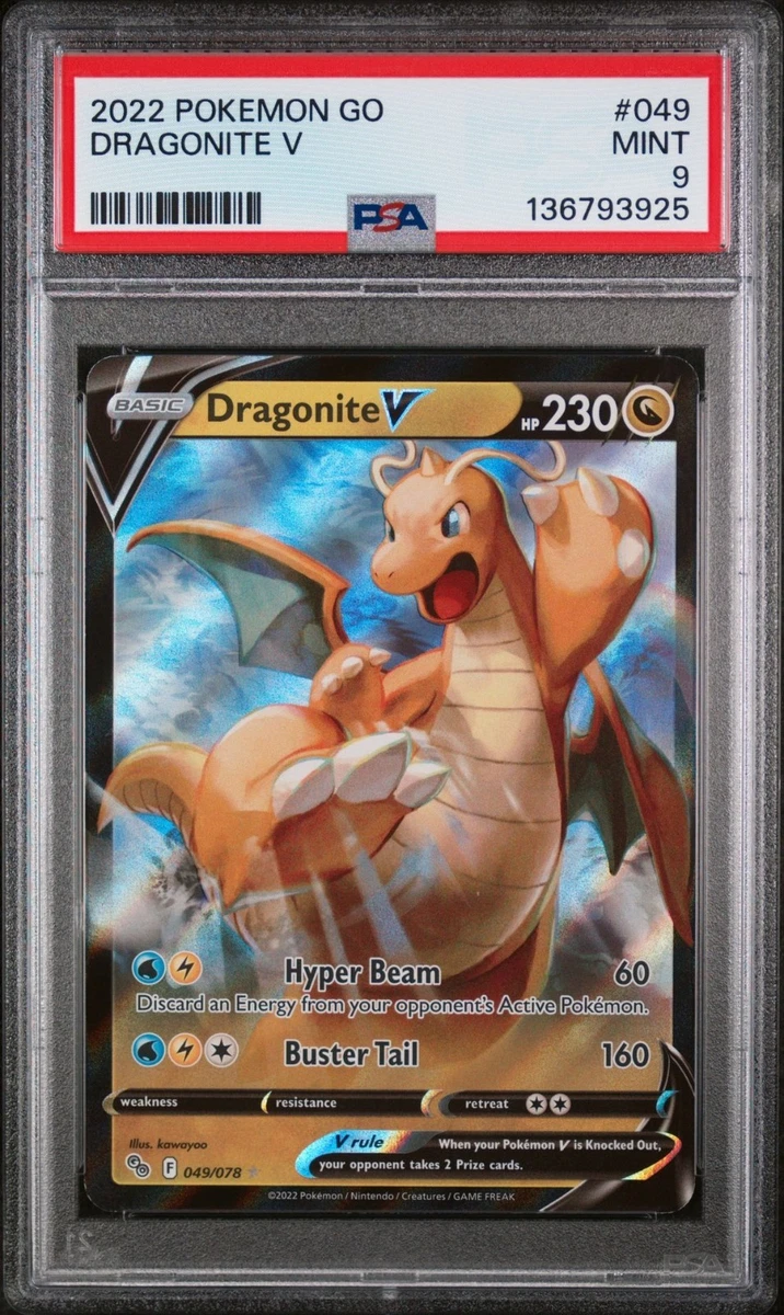 Dragonite V- 049/071 S10b: Pokémon GO for sale | eBay