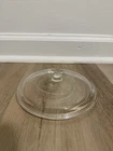 PYREX P83C Clear Glass Corning Ware Round Casserole Replacement Lid P-83-C Vtg