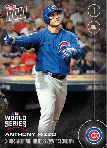 2016 Topps Now 652 Anthony Rizzo