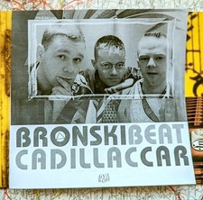BRONSKI BEAT 6 flexi CADILLAC CAR rare 4 diff...